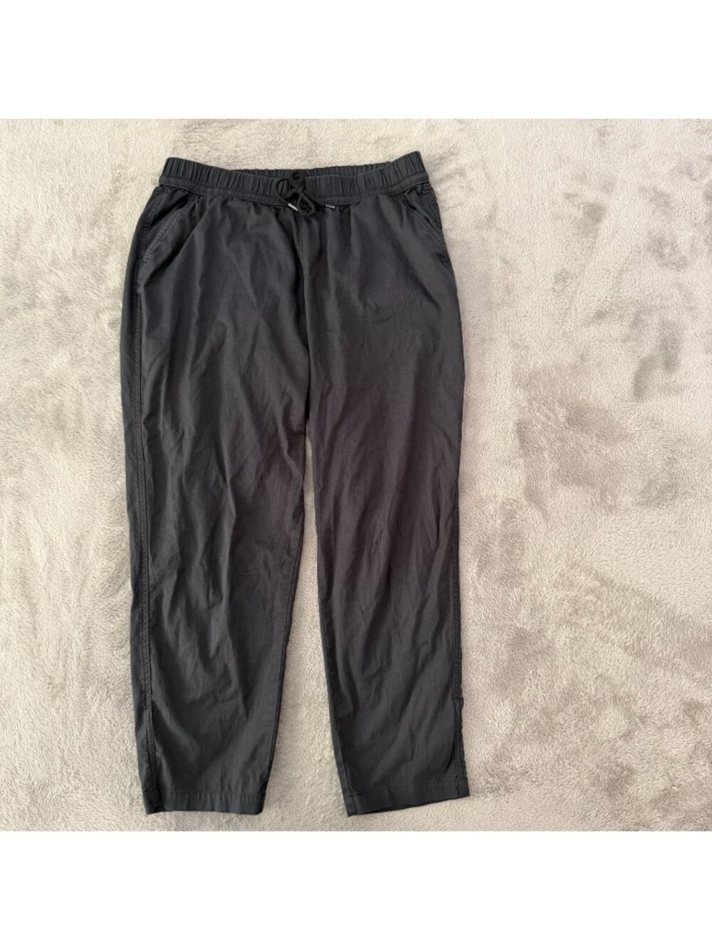 Pact Organic Cotton Pull On Pants Black Womens XL